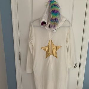 Adult Unicorn Sleepwear Onesie.
